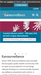 Mobile Screenshot of eurosurveillance.org